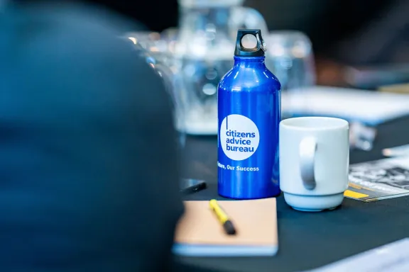 CAB water bottle